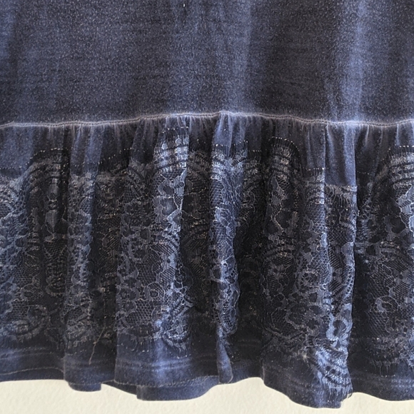 Blue peplum top from Francesca's - Picture 3 of 3